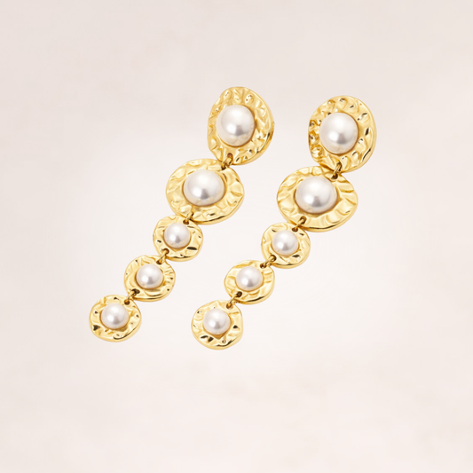 Victorian Pearl Drop Earrings