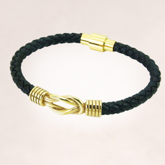 Bracelet Steel & Black